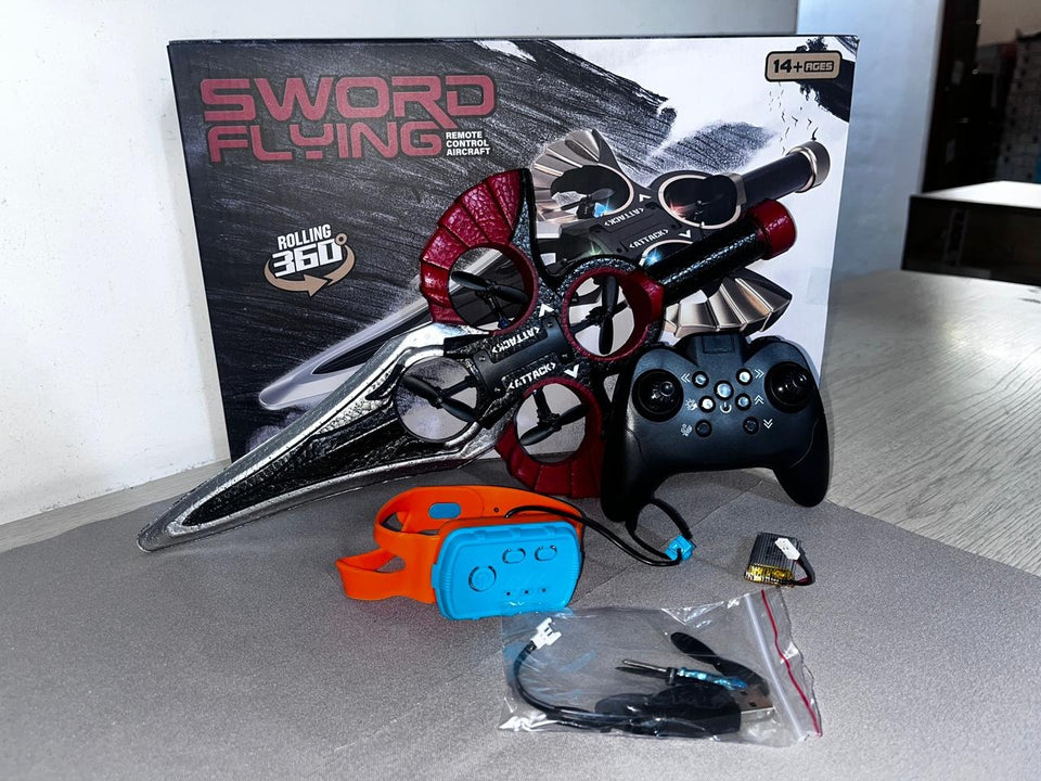 🚀 LA ESPADADA VOLADORA DEL FUTURO - LED + ACROBACIAS EXTREMAS